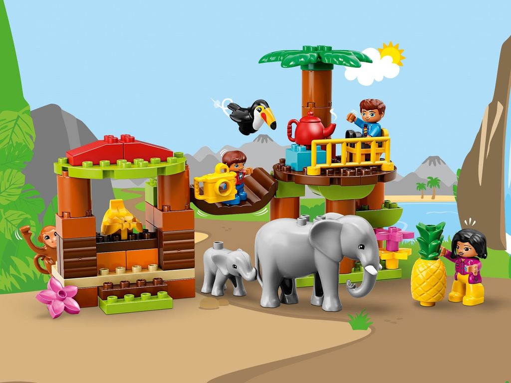 LEGO® DUPLO® Isla Tropical jugabilidad