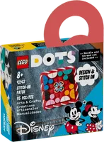 LEGO® DOTS Mickey Mouse & Minnie Mouse Stitch-on Patch
