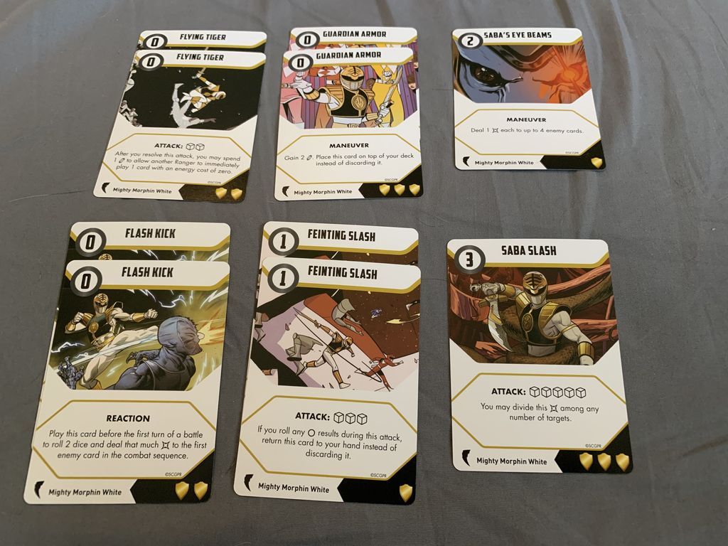 Power Rangers: Heroes of the Grid – Legendary Ranger: Tommy Oliver Pack cards