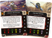 Star Wars: X-Wing (Second Edition) – Eta-2 Actis Expansion Pack cards