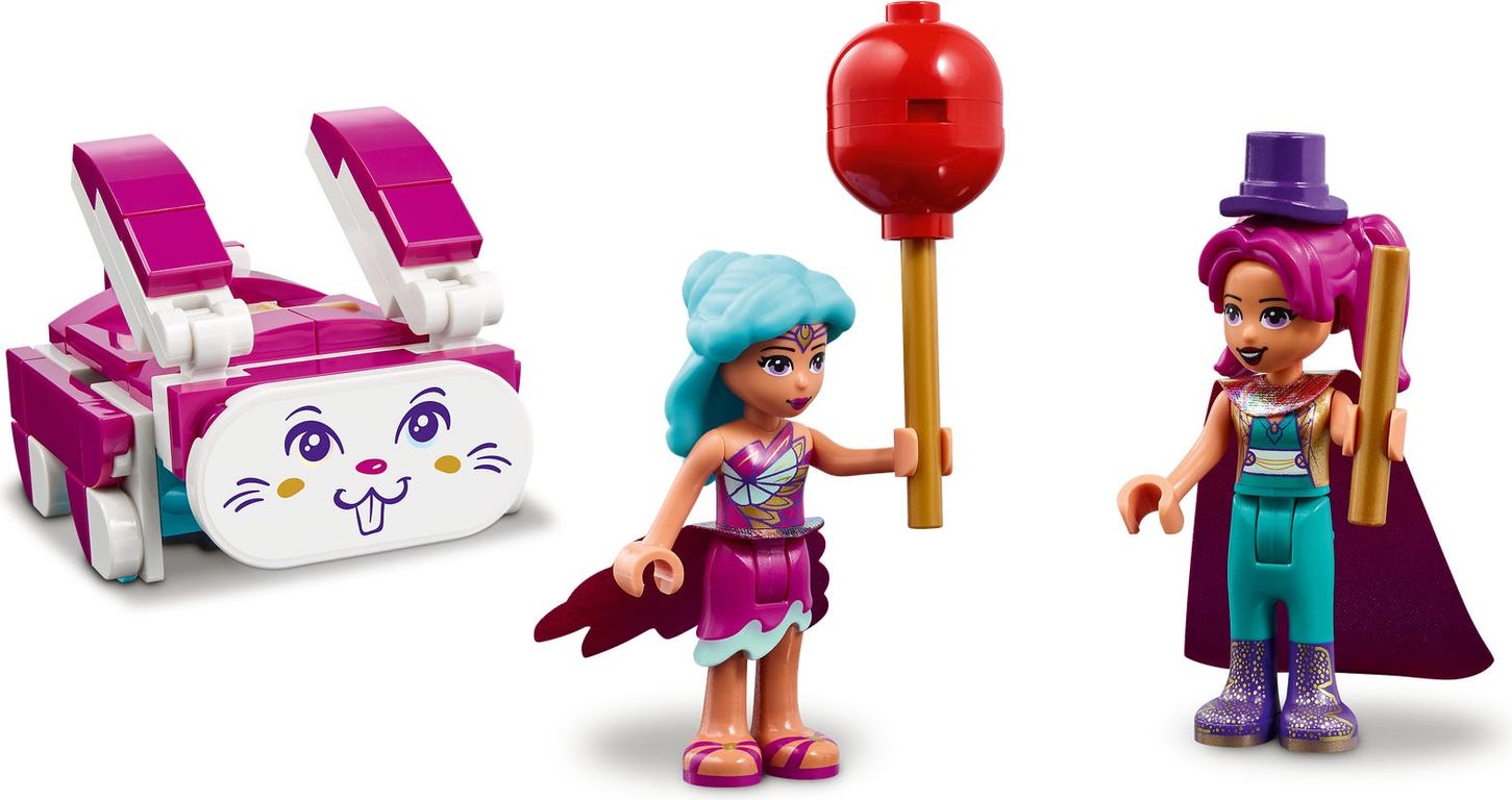 LEGO® Friends Les montagnes russes de la fête foraine magique composants