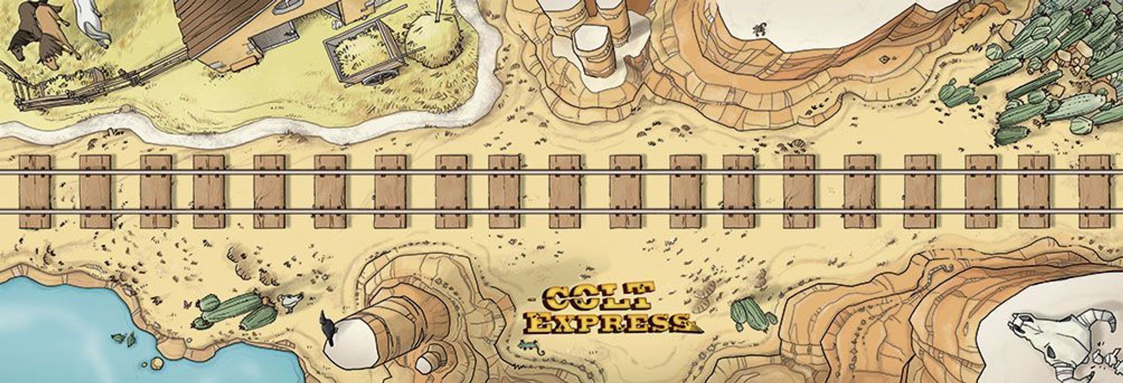 Colt Express: Playmat