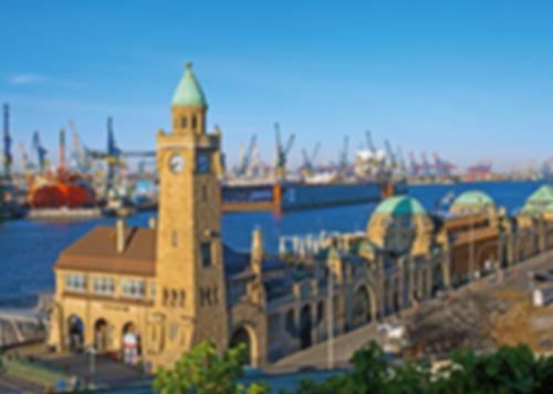 City puzzle by Hamburg