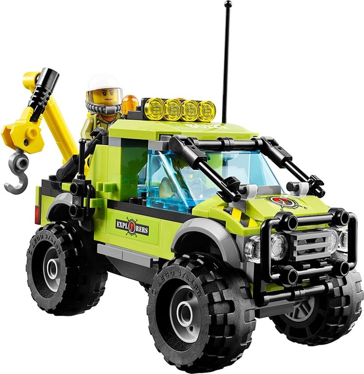 LEGO® City Le camion d'exploration du volcan composants