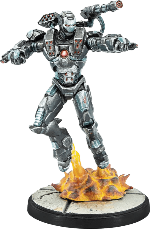 Marvel: Crisis Protocol – Captain America & War Machine miniature