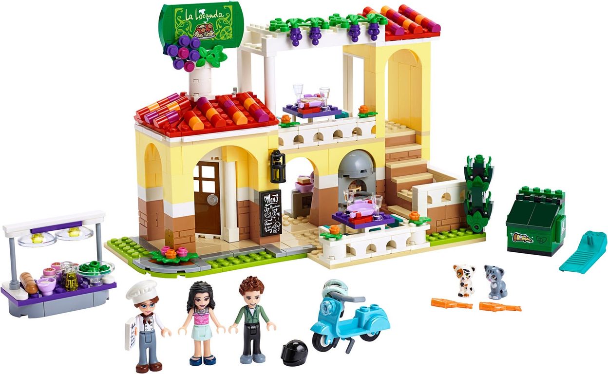 LEGO® Friends Heartlake City Restaurant components