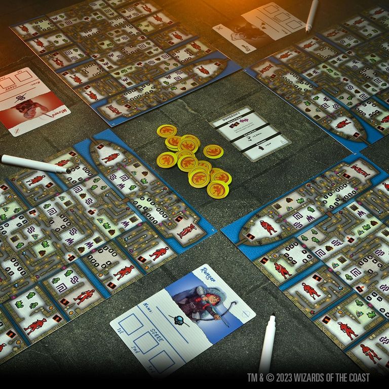 Dungeons & Dragons: Dungeon Scrawlers – Heroes of Waterdeep gameplay