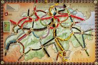 Ticket to Ride Map Collection: Volume 2 - India & Switzerland game board