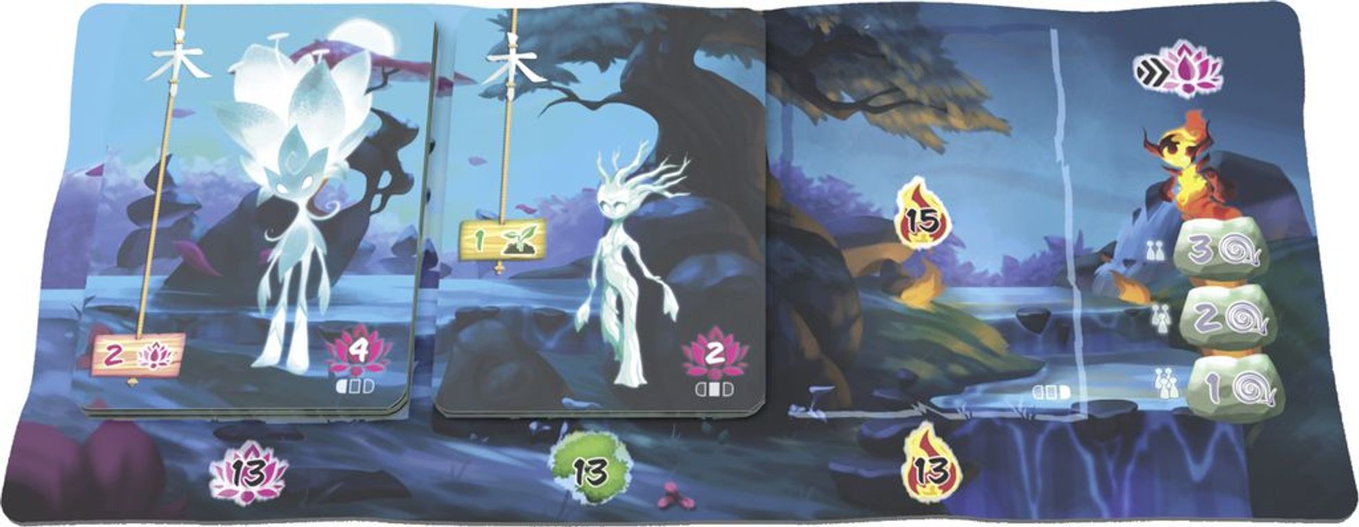 Living Forest: Kodama juego de mesa