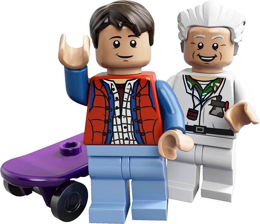 LEGO® Ideas The DeLorean Time Machine minifiguren