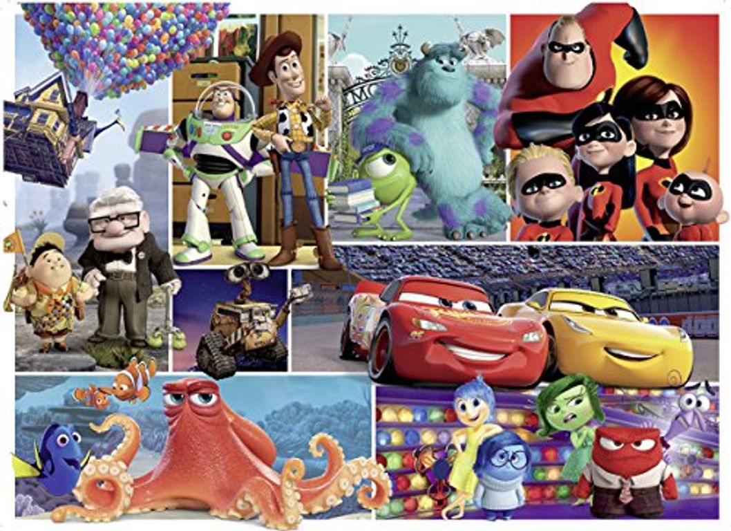 Giant floor puzzle - Pixar Friends