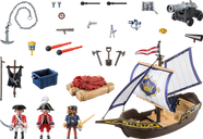 Playmobil® Pirates Redcoat Caravel components
