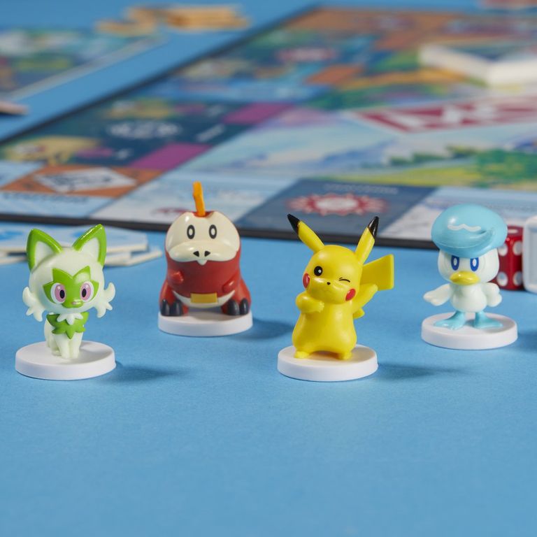 Monopoly: Pokemon Edition miniatures