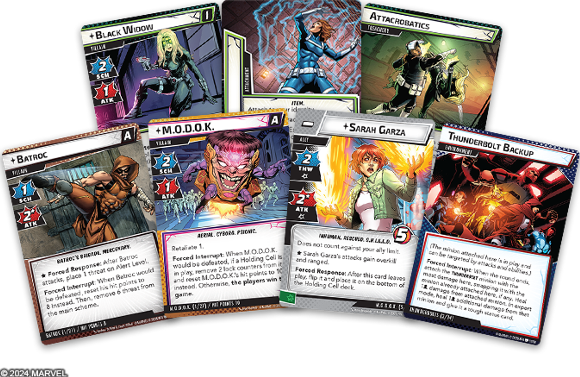 Marvel Champions: The Card Game – Agents of S.H.I.E.L.D. cards