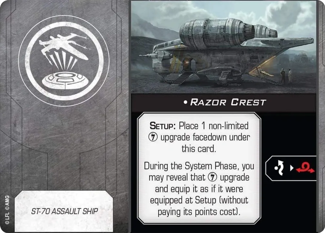 Star Wars: X-Wing (Second Edition) – Razor Crest Expansion Pack