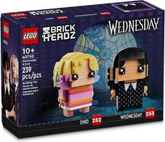 LEGO® BrickHeadz™ Miércoles y Enid