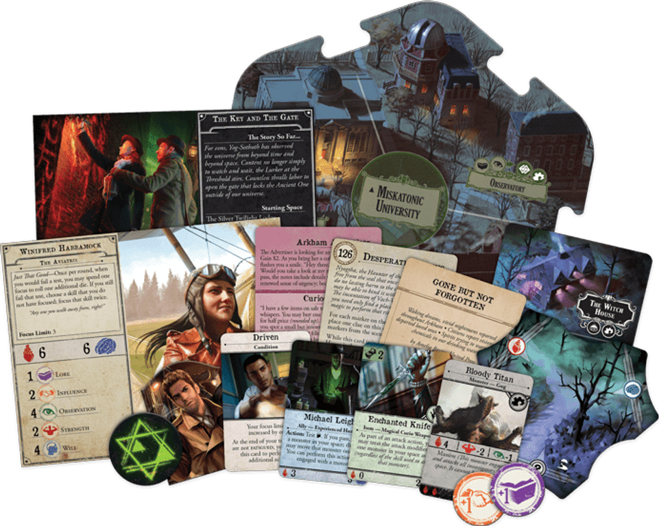 Arkham Horror (Third Edition): Secrets of the Order cards