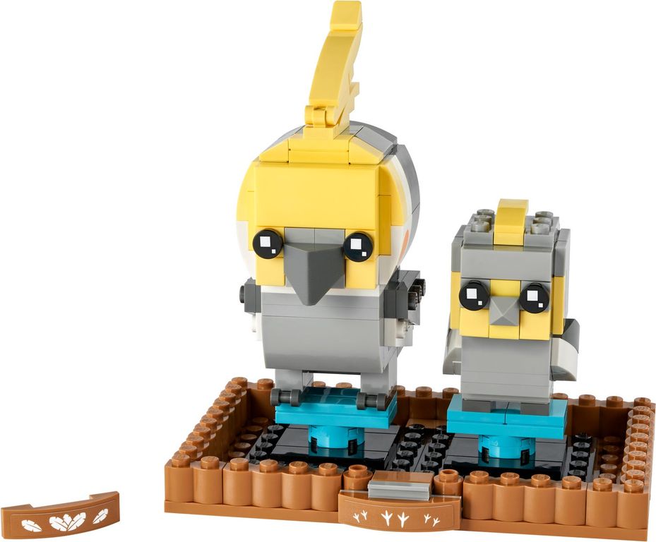 LEGO® BrickHeadz™ Nymphensittich komponenten