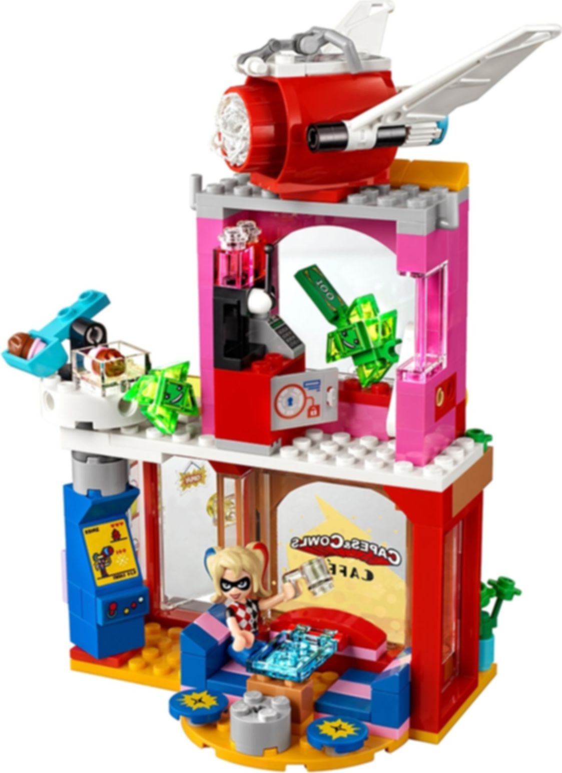 LEGO® DC Superheroes Harley Quinn Schiet te Hulp speelwijze