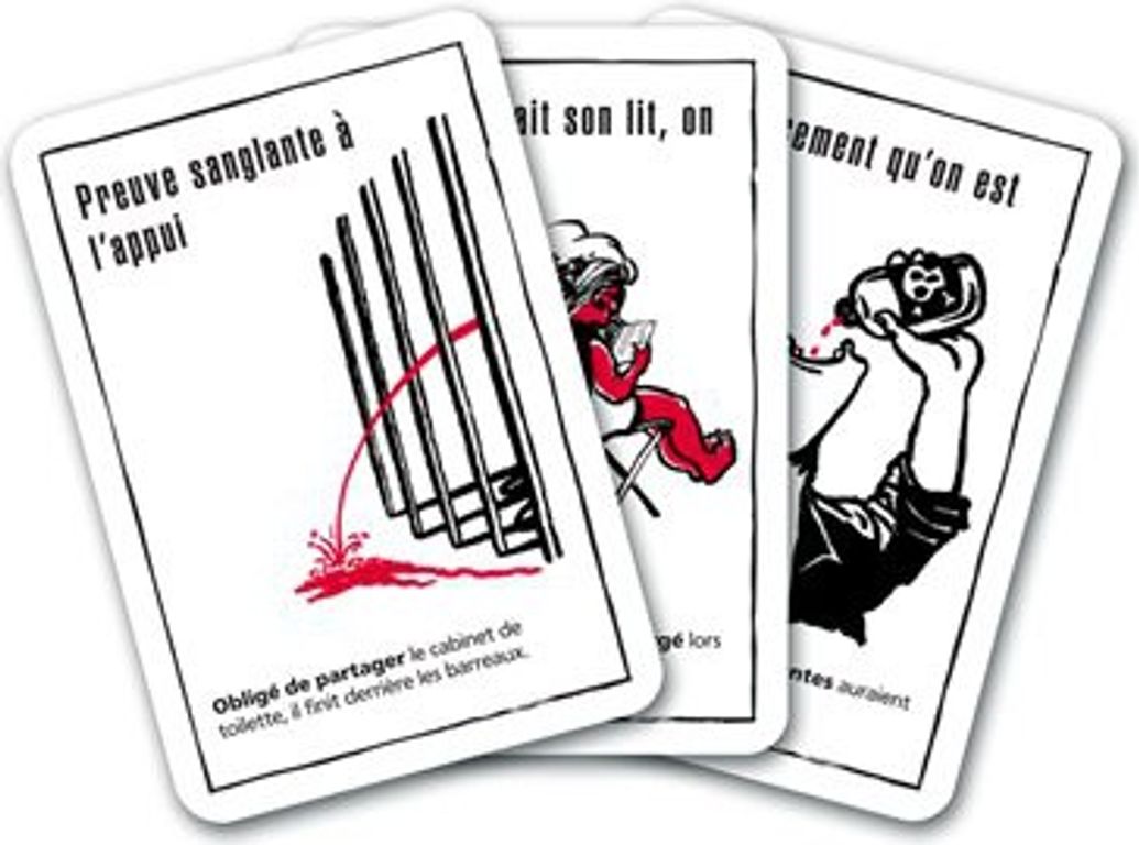 Black Stories: Bloody Cases Edition cartas