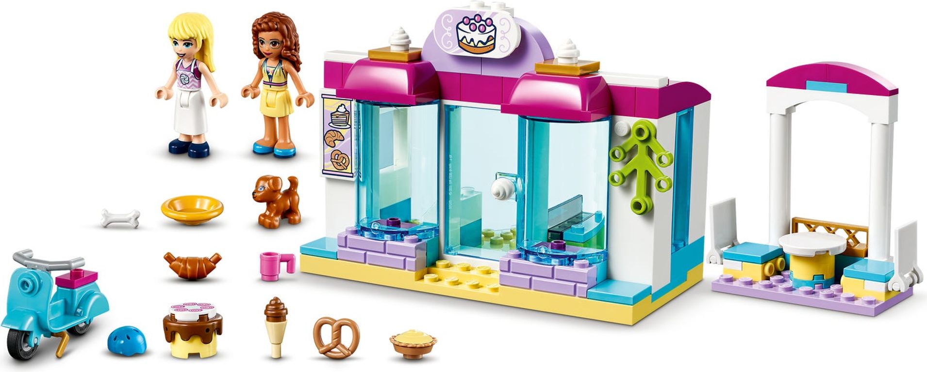 LEGO® Friends Il forno di Heartlake City componenti