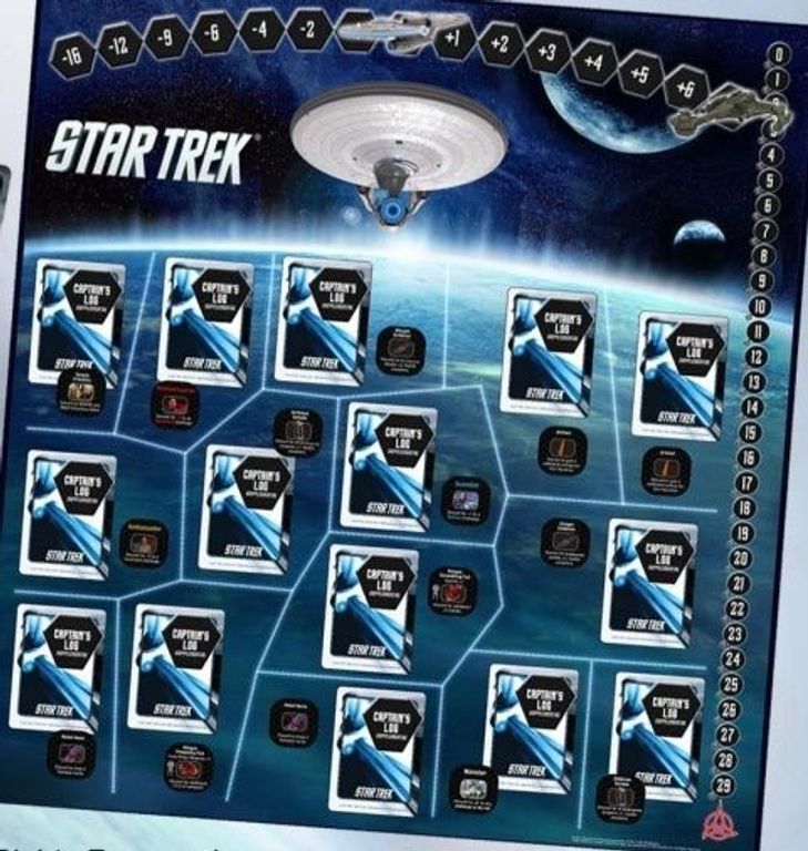 Star Trek: Expeditions spielbrett