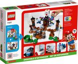 LEGO® Super Mario™ Uitbreidingsset: King Boo en de spooktuin achterkant van de doos