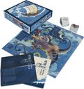 Tsuro of the Seas components