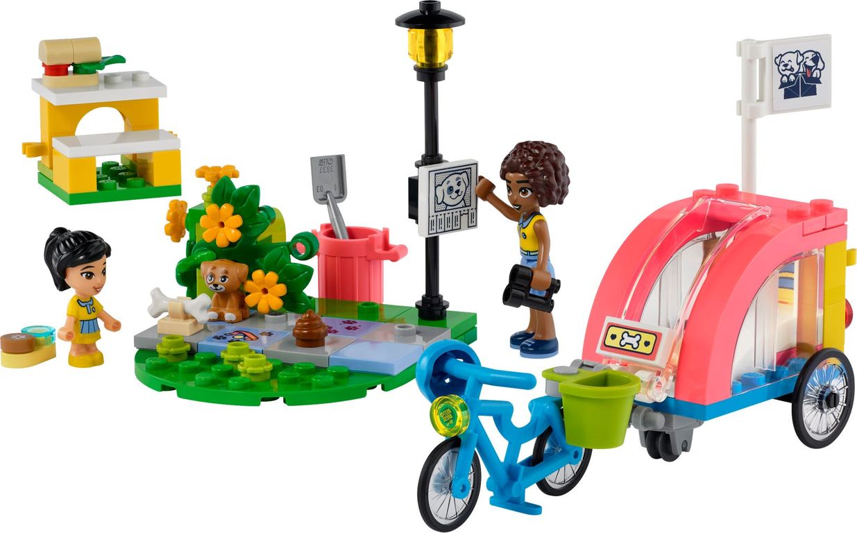 LEGO® Friends Honden reddingsfiets speelwijze