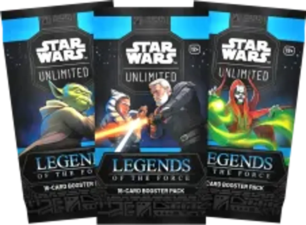 Star Wars: Unlimited - Legends of the Force Prerelease Box box