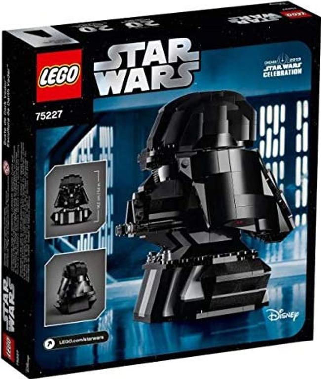 LEGO® Star Wars Darth Vader Bust rückseite der box