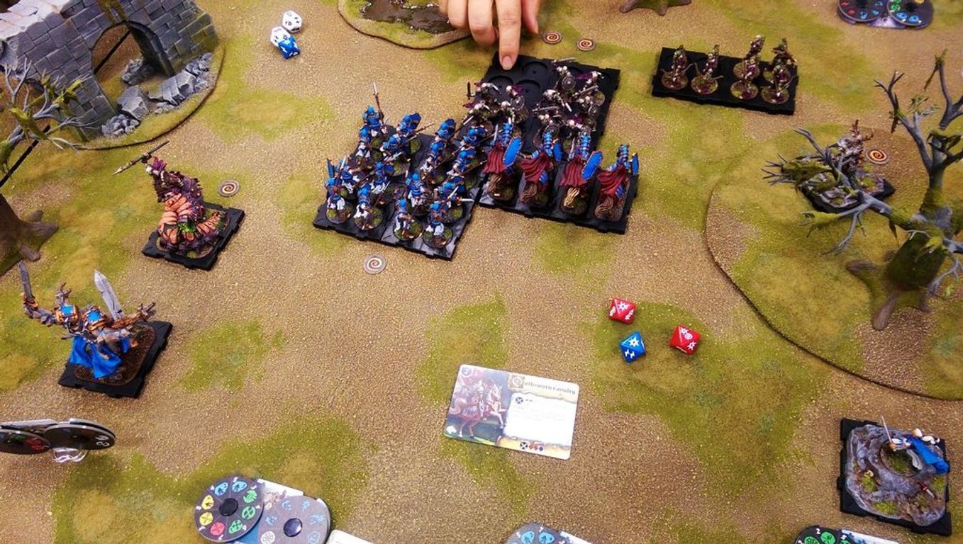 Runewars Miniatures Game gameplay