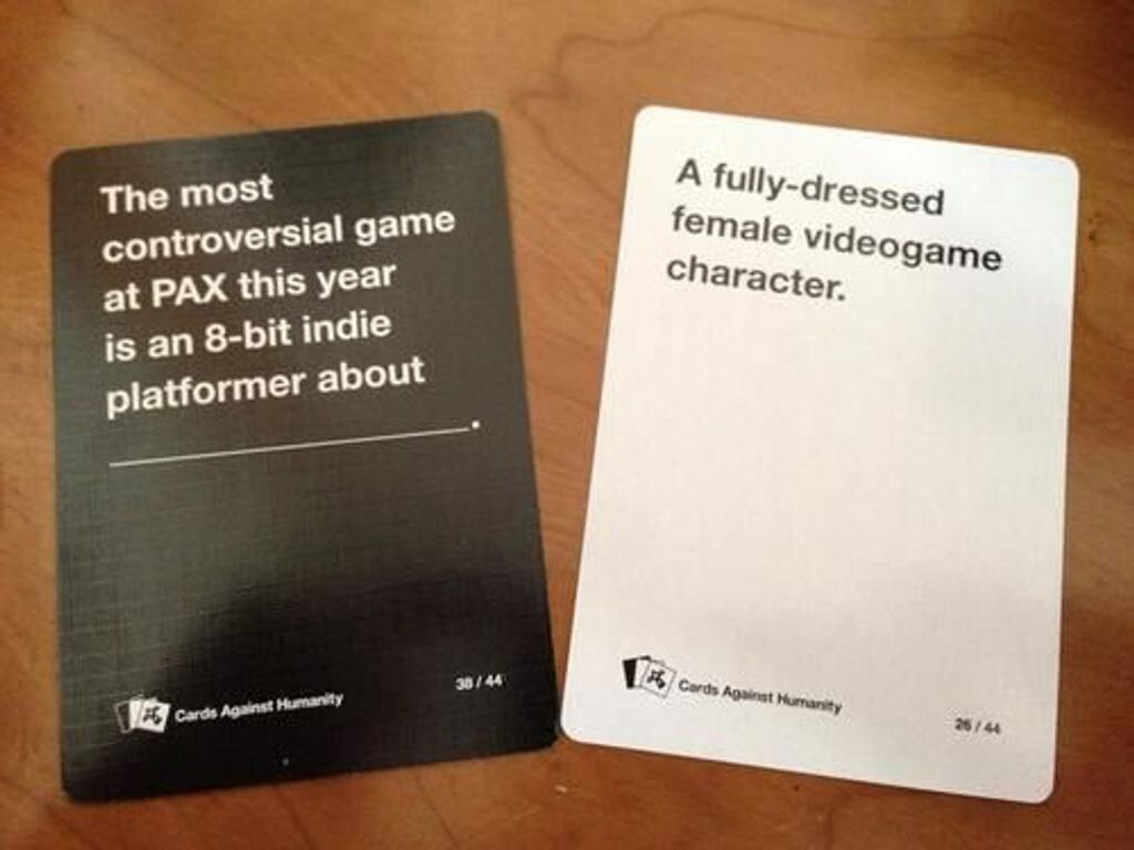 Cards Against Humanity cards