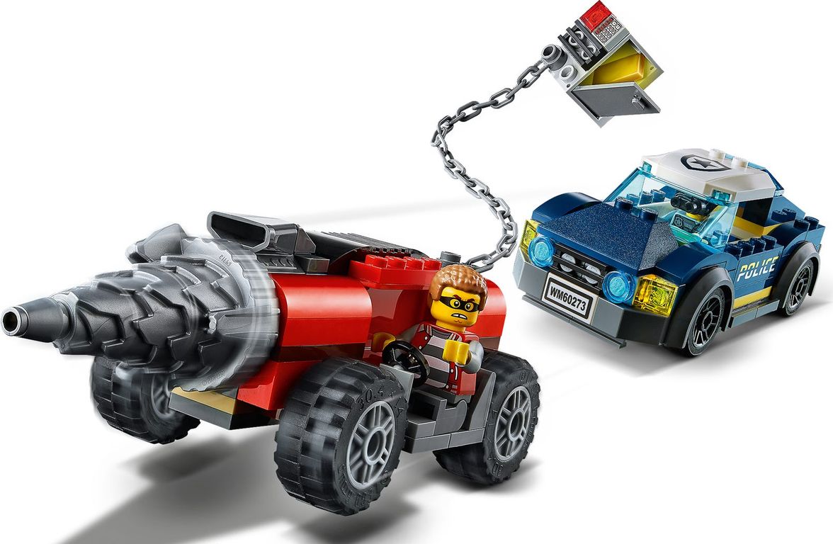 LEGO® City Elite Politie achtervolging boorder speelwijze