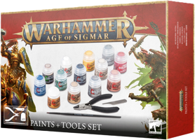 Warhammer Age of Sigmar: Paint + Tools Set