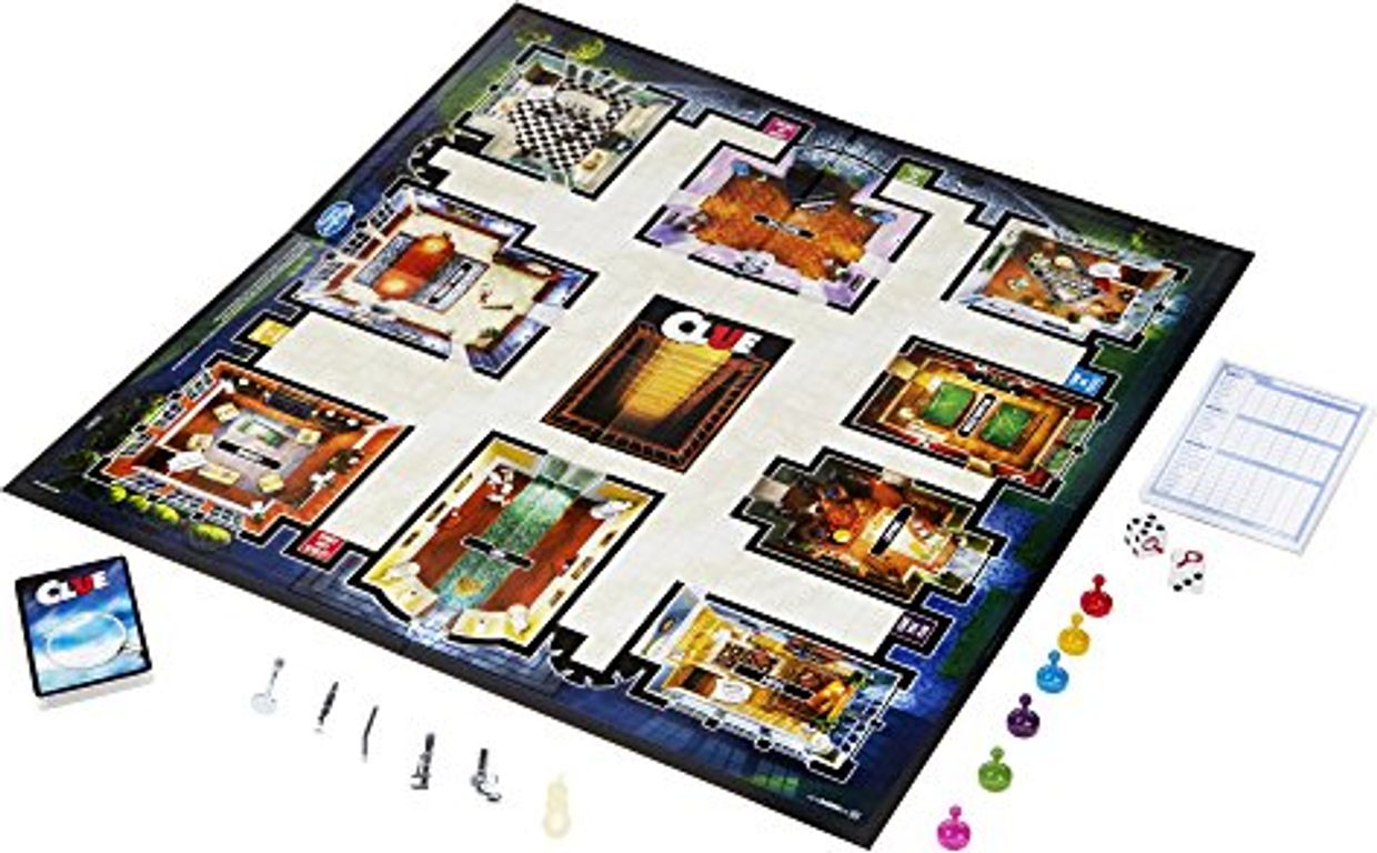 Cluedo componenten