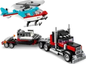 LEGO® Creator Flatbed Truck with Helicopter components