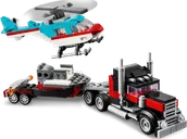 LEGO® Creator Le camion remorque avec hélicoptère composants