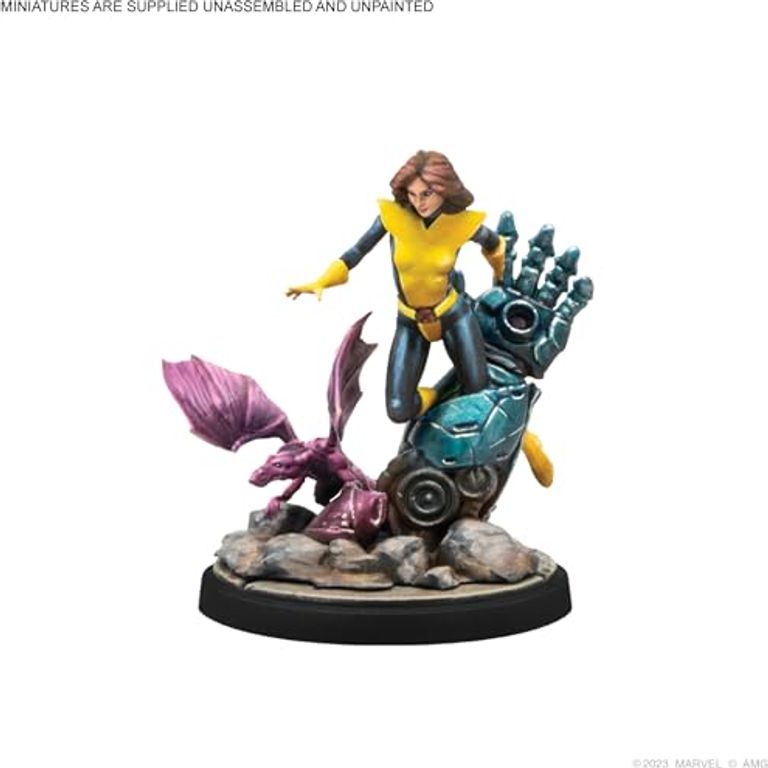 Marvel: Crisis Protocol – Iceman & Shadowcat miniatuur