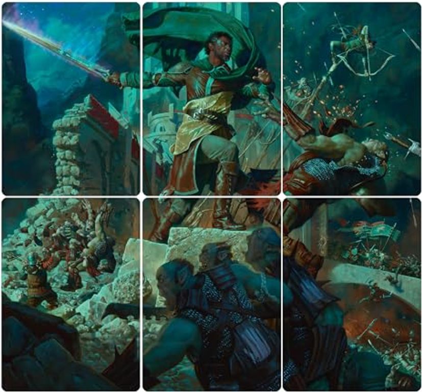 Magic: The Gathering - The Lord of The Rings: Tales of Middle - Aragorn at Helm’s Deep cards
