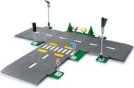 LEGO® City Straßenkreuzung mit Ampeln komponenten