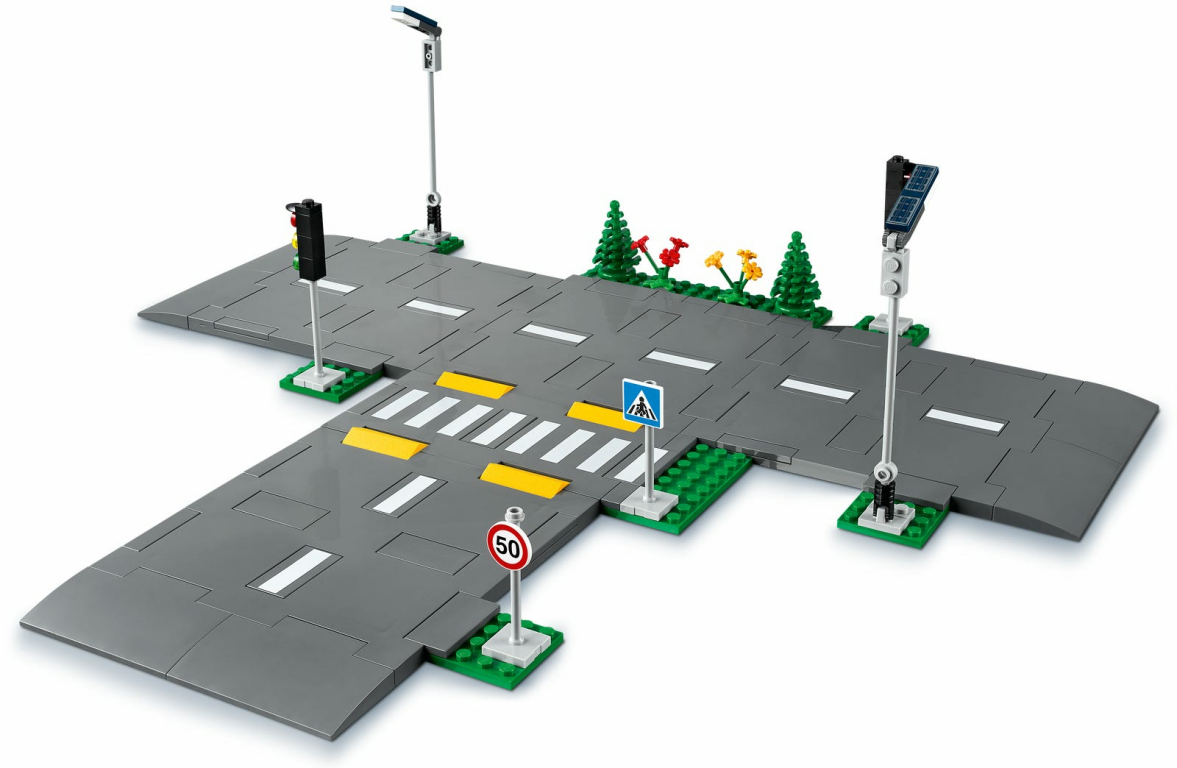 LEGO® City Road Plates components