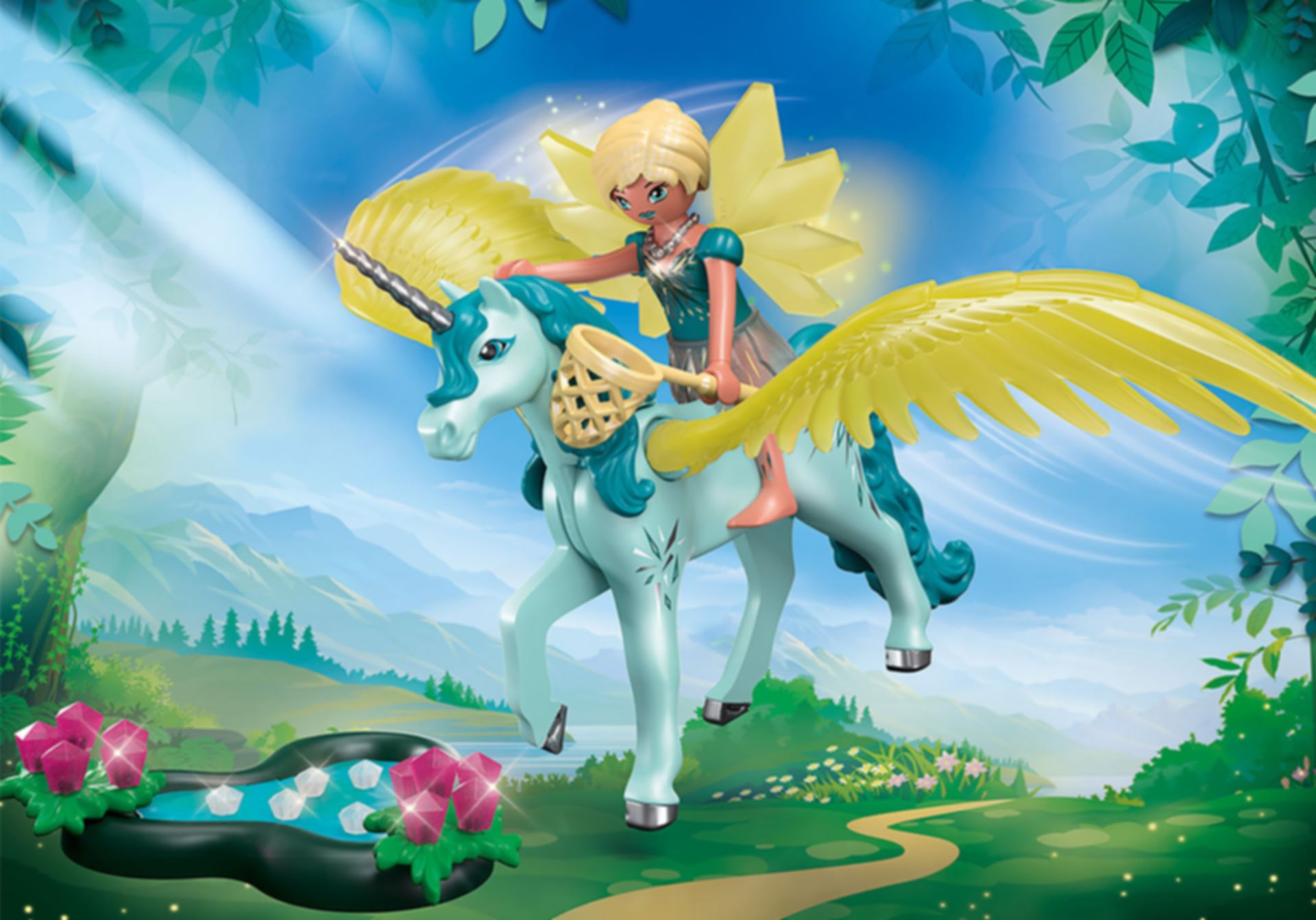 Playmobil® Ayuma Crystal Fairy with Unicorn