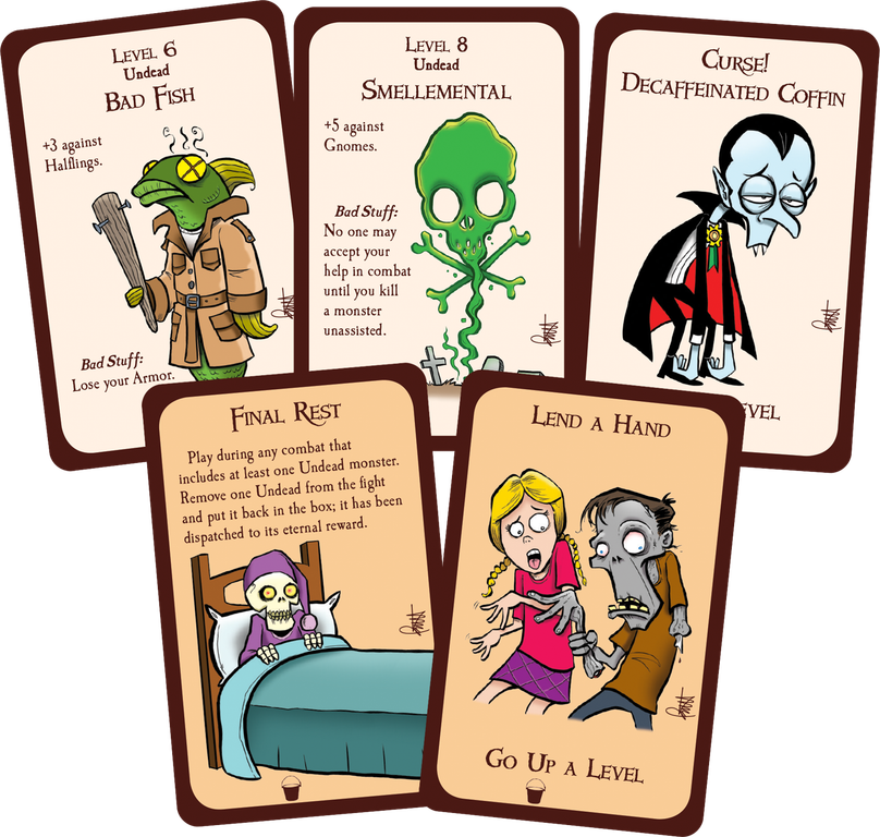 Munchkin Deathly Pail cartes