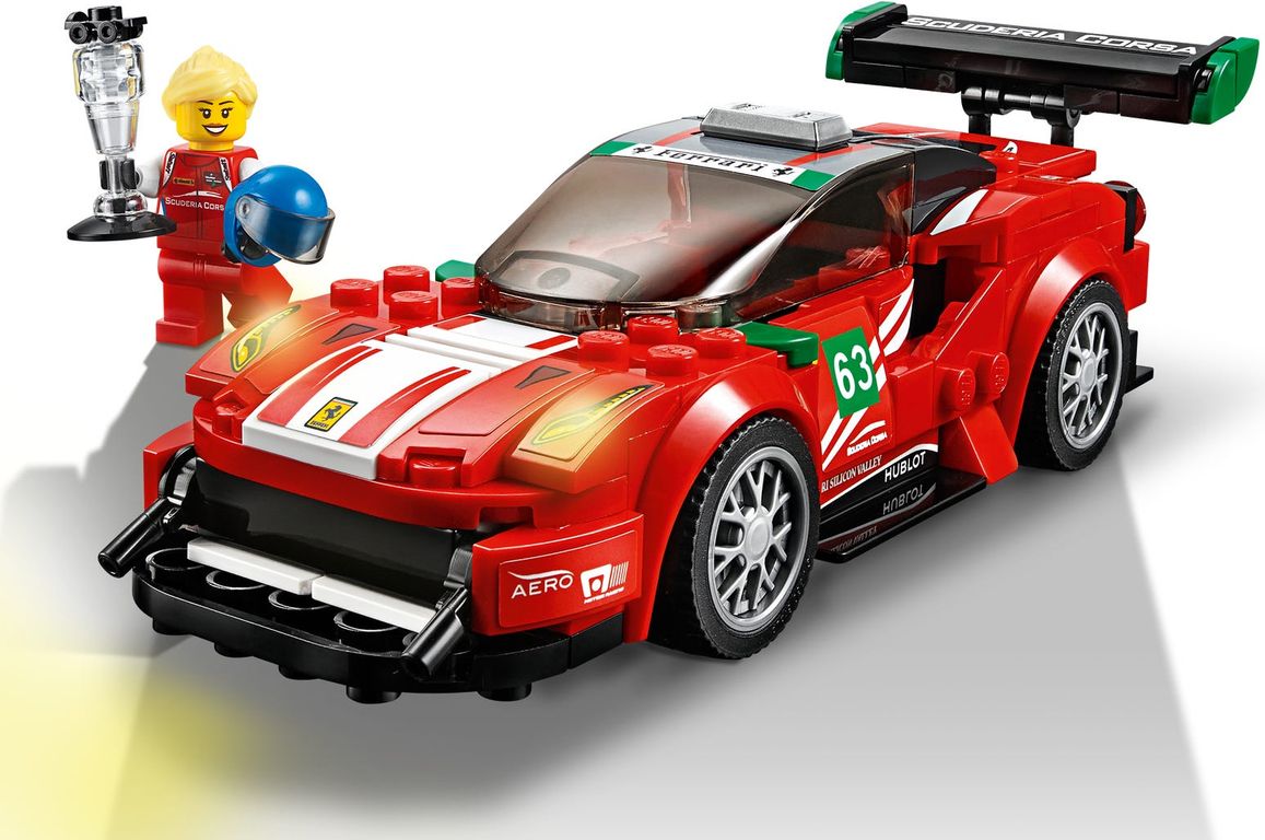 LEGO® Speed Champions "Scuderia Corsa" Ferrari 488 GT3 gameplay