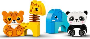 LEGO® DUPLO® Tren de los Animales partes