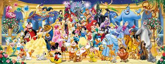 Disney groepsfoto