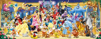 Disney groepsfoto