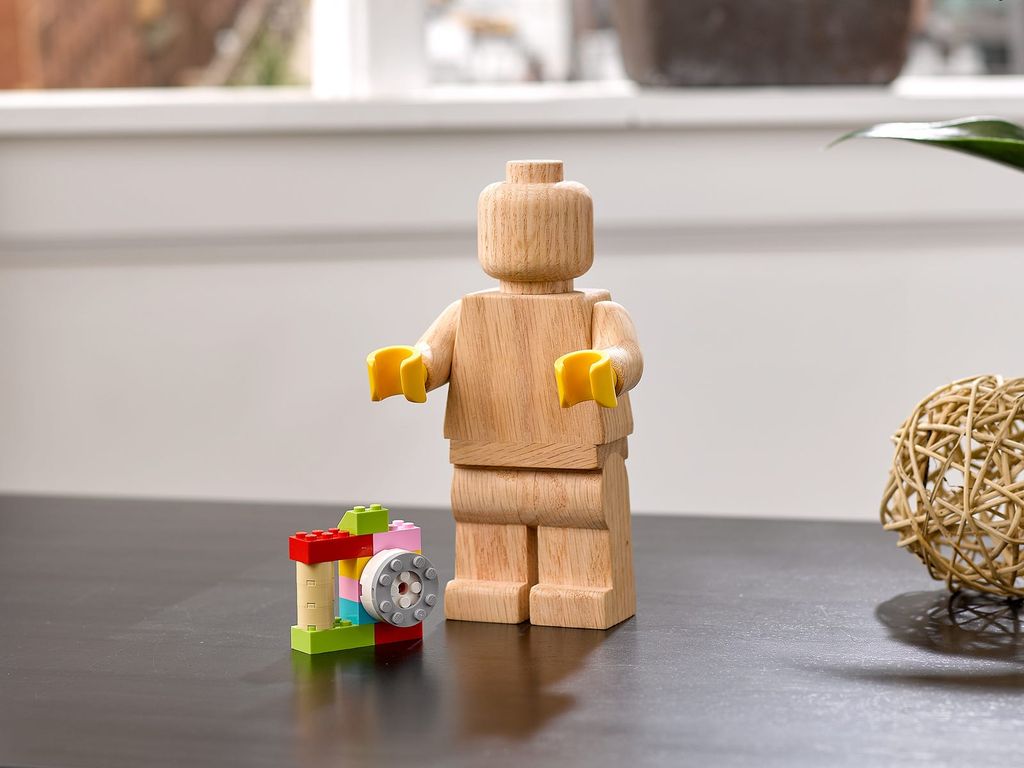 Minifigure di legno componenti