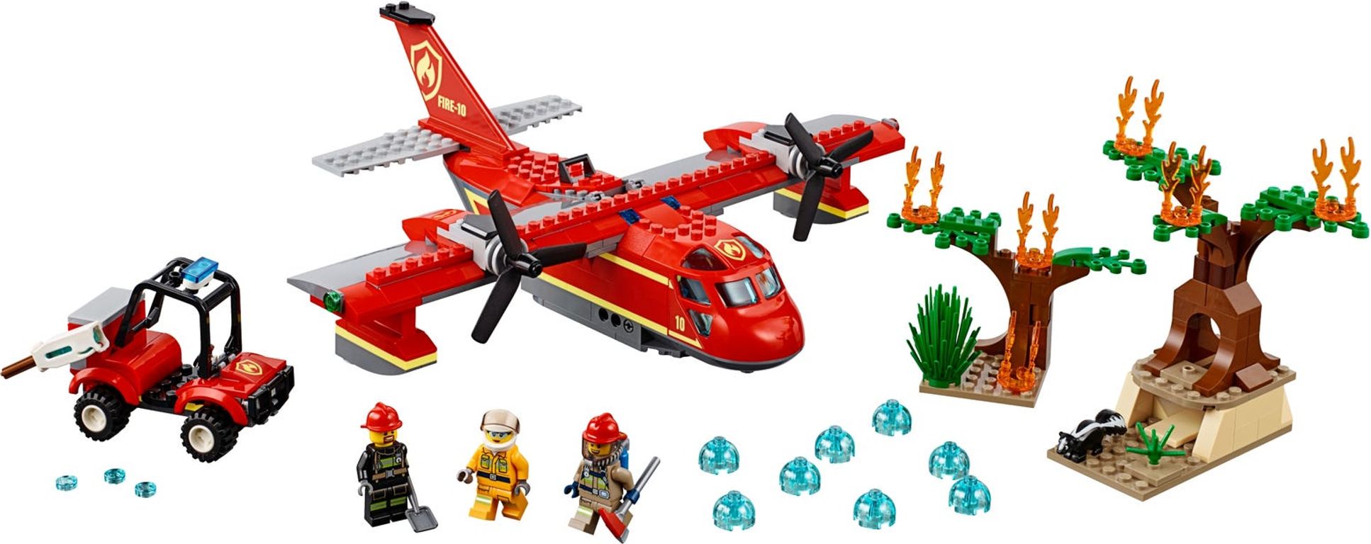 LEGO® City Avión de Bomberos partes